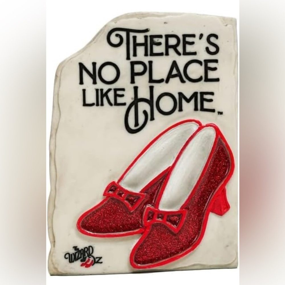NWT Spoontiques Ruby Slippers Garden Statue - Picture 1 of 5